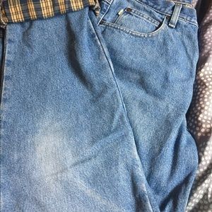 L.L. Bean Classic Fit Flannel Lined Jeans